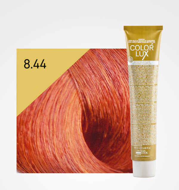 Coloração Capilar Color Lux 8.44- Louro Claro Cobre Luminoso 100ml