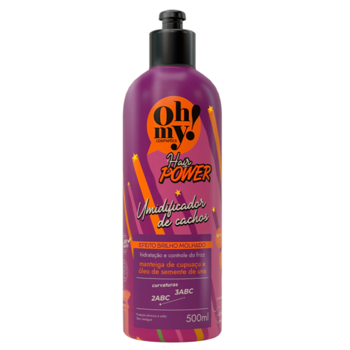 Umidificador de cachos Oh My! Hair Power 500ml