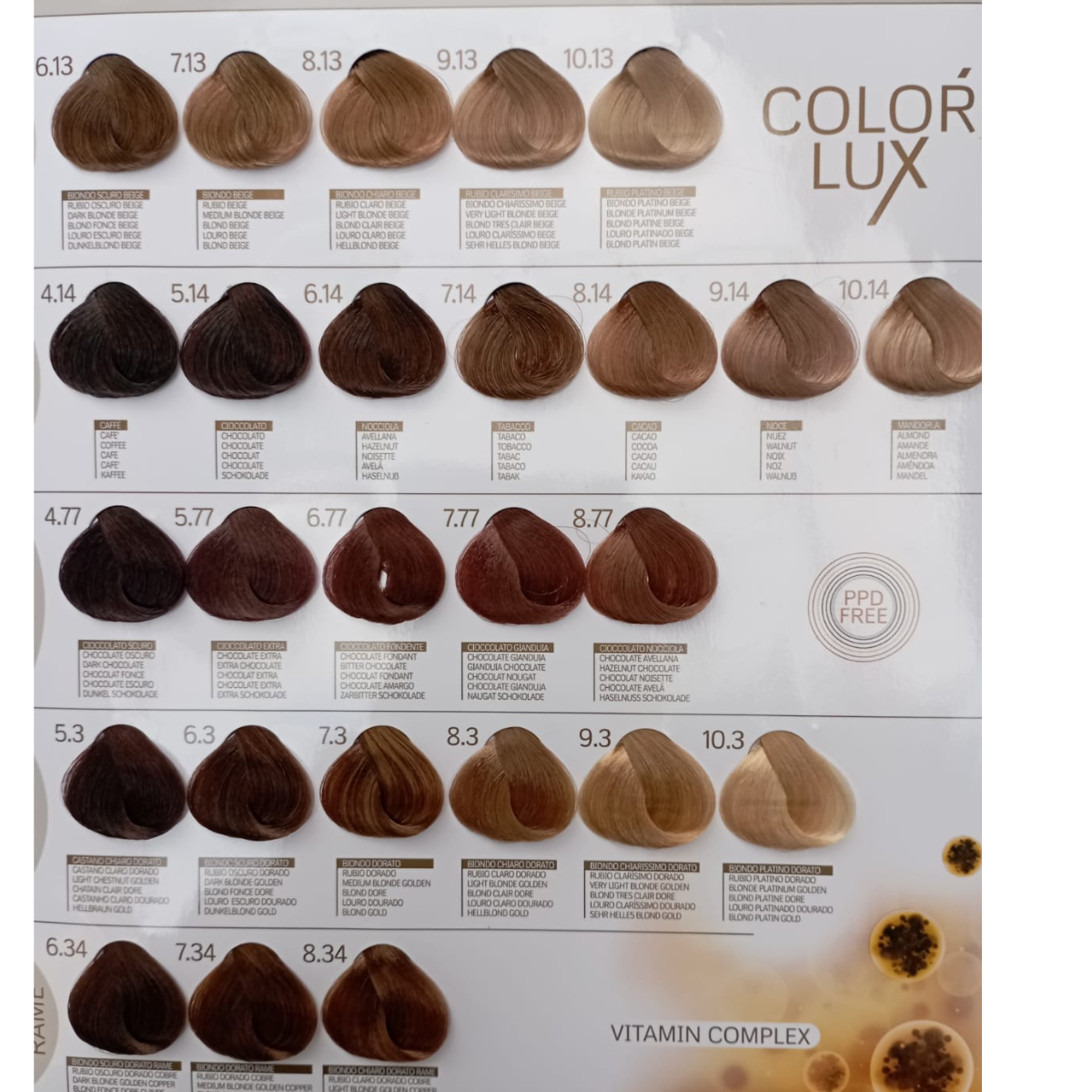 Coloração Capilar Color Lux 1.0- Negro 100ml