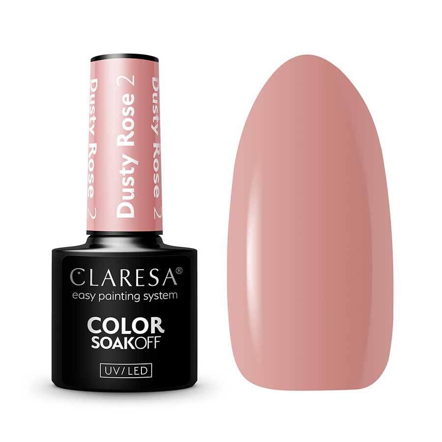 Verniz Gel Claresa Dusty Rose 2