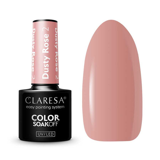 Verniz Gel Claresa Dusty Rose 2