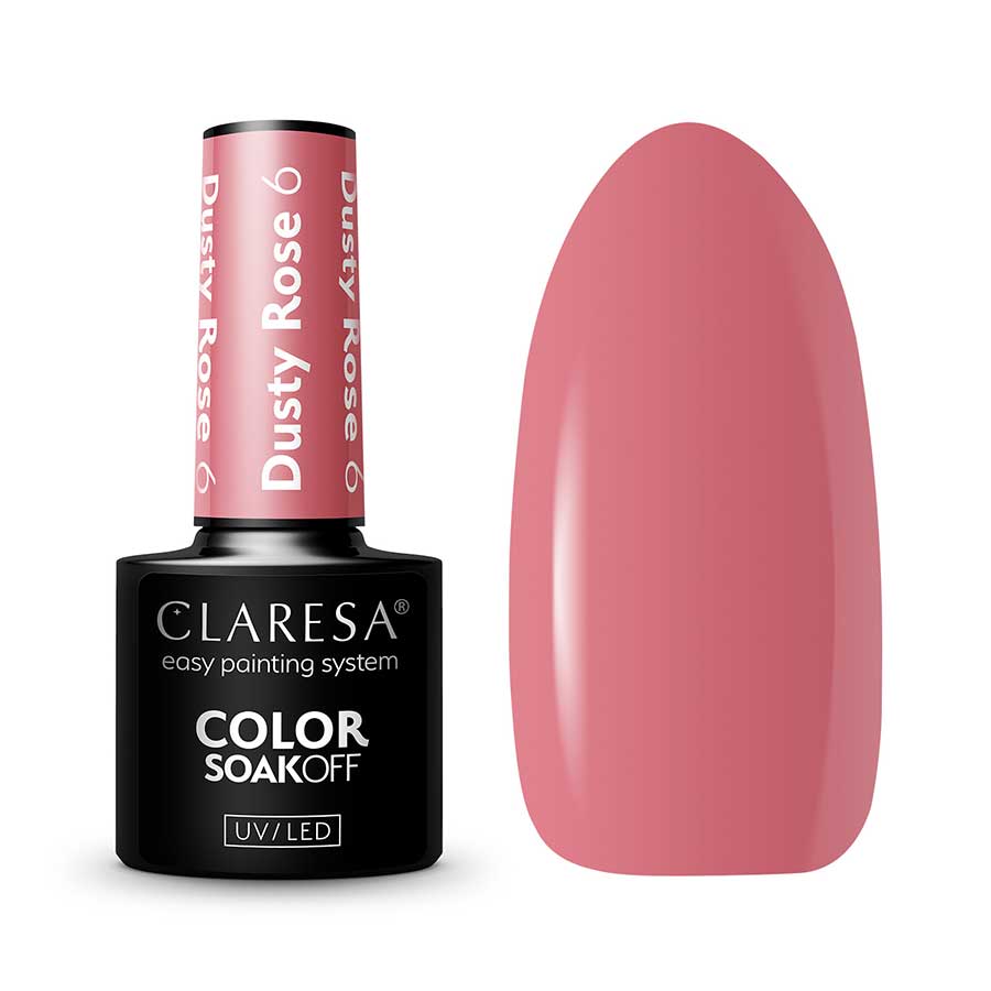 Verniz Gel Claresa Dusty Rose 6