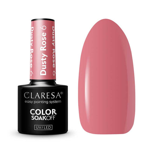 Verniz Gel Claresa Dusty Rose 6