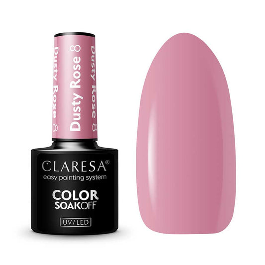 Verniz Gel Claresa Dusty Rose 8