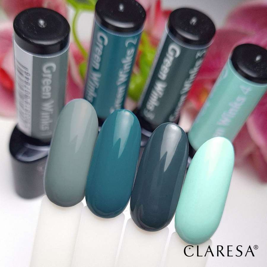 Clear Gel Varnish Green Winks 2