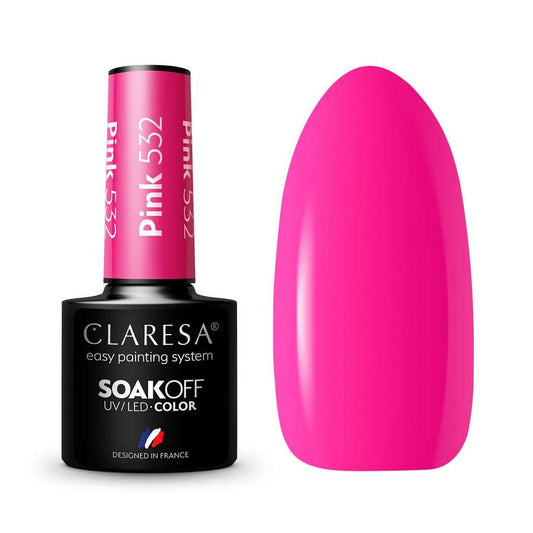 Verniz gel Claresa Pink 532