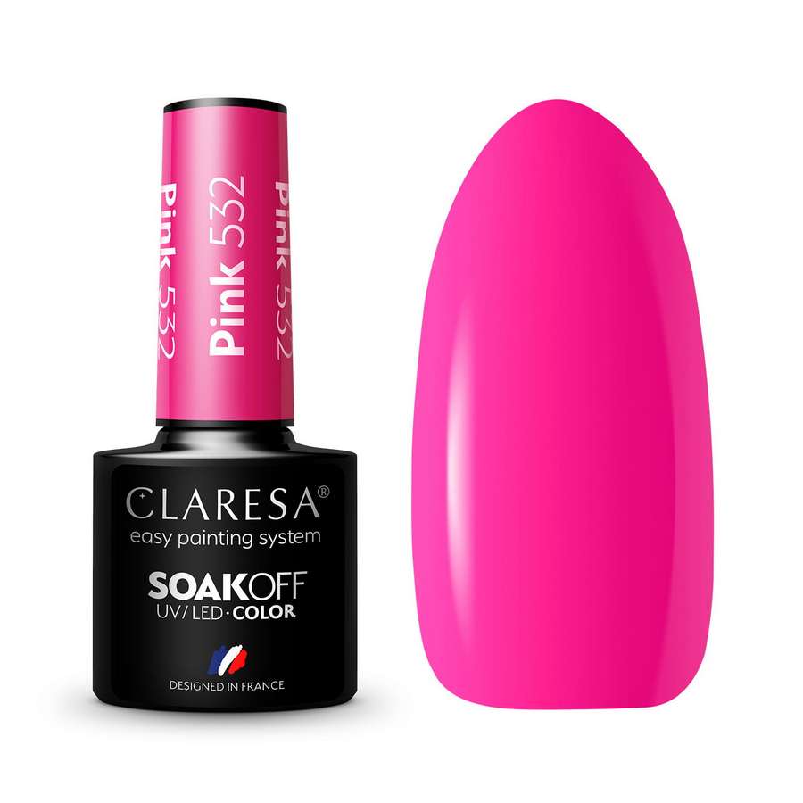 Claresa Pink 532 gel varnish