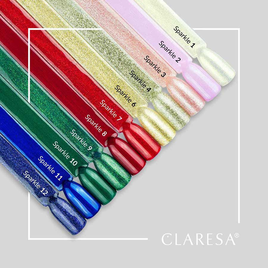 Verniz Gel Claresa Sparkle 8