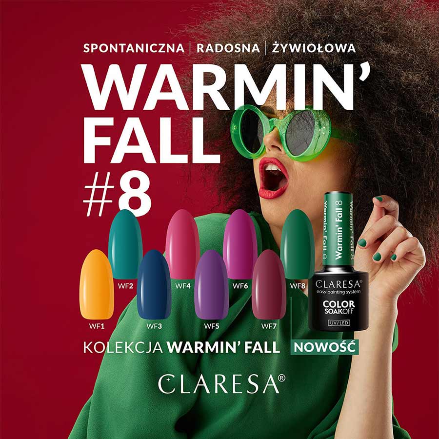 Verniz Gel Claresa Warmin Fall 8